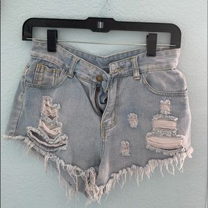 Women’s denim shorts